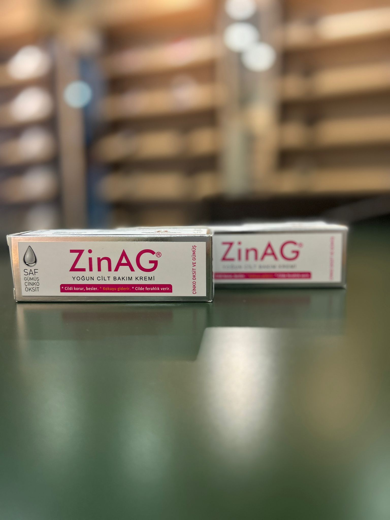 ZİNAG  GÜMÜŞ KREM